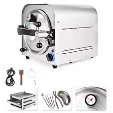 14L Dental Stainless Steel Sterilizer 900W Autoclave Medical Lab Equipment