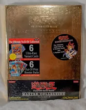 YuGiOh Master Collection Volume 1 English Factory Sealed 6 Packs & 6 Cards