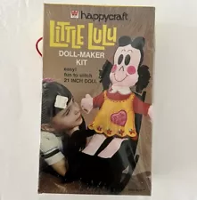 New ListingVintage 1973 Whitman Happycraft 21” Little Lulu Doll Kit NEW, Sealed, Complete