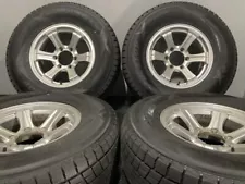 JDM Short mileage DUNLOP SJ8+ 265/70R16Weds 16 inch 7J5HPCD139.7+521 y No Tires