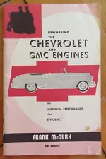 Vintage Original 50s McGURK Engineering Reworking The Chevy GMC Engines 270 302