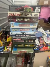 10 Collectors Monopoly Game Lot Gettopoly,Zelda,Antimonopoly,Greatful Dead NIB!!