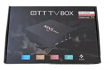 OTT TV BOX MXQ Pro 4K Internet TV Multimedia Gateway CPU 64 BIT Quad Core KODI