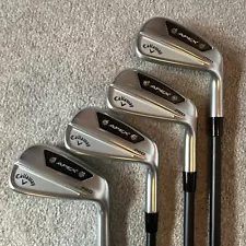 Callaway Apex Pro Irons 7-PW Fujikara Axiom Velocore 105 Stiff