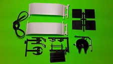 Mack DM800 Heavy Duty 1/25 Chrome 5th Wheel Fenders Mud Flaps Big Rig Tractor