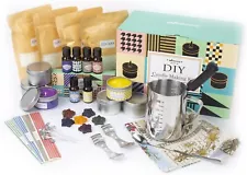 Candle Making Kit Supplies, Soy Wax DIY Candle Making Kit for Adults and