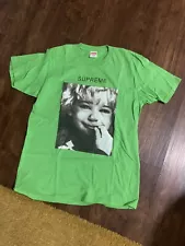 Supreme FW15 Crybaby Tee Lime Size Large