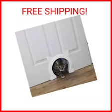 Indoor Cat Door, Cat Door for Interior Door, Pet Doors for Cat, Kitties and Kitt