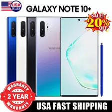 NEW Samsung Galaxy NOTE 10 PLUS N975U 256GB for AT&T & T-Mobile Verizon UNLOCKED