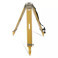 HeavyDuty Surveying Adjustable Wooden Tripod TStyle Wooden Tripod with Qui