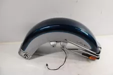 2000 Harley Davidson Ultra Classic Touring OEM Blue Silver Front Fender 59087-00