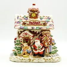 Fitz & Floyd Candy Lane Express Railroad Ceramic Decorative Cookie Storage Box B