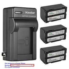 Kastar Battery AC Wall Charger for Topcon ES/OS/SRX Hiper V RTK GPS SRX GRX