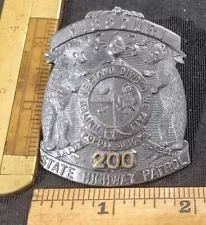 Obsolete Missouri Highway Patrol HAT Badge Number 200