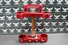 04-07 HONDA CRF250R CRF450R PRO CIRCUIT 22MM RED FRONT FORK TRIPLE TREE CLAMP (For: 2004 Honda CRF450R)