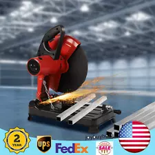 14" Adjustable Angle 0-45�� Quick Adjusting Abrasive Chop Saw 3800 PRM 2200W New