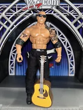 2014 WWE MATTEL ELITE WRESTLING FIGURE WWF THE ROCK SERIES 31 NICE FLASHBACK WCW