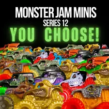 MONSTER JAM MINI SERIES 12 - YOU CHOOSE - NEW - OUT OF ORIGINAL PACKAGING