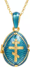 Russian Orthodox Cross Pendant/Praying Hands/Ichthys Sign for Men Women Stainles