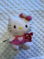 NEW Hello Kitty Cupid Beanie Baby Valentine's Day 2011 Kawaii Japan Sanrio TY