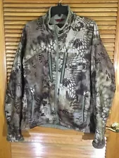 Kryptek Men’s Size XL Brown Highlander Camouflage Fleece Lined Jacket CM-568