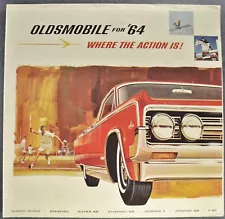 1964 Oldsmobile Lg Folder 98 Starfire Super 88 Dynamic Wagon F85 Cutlass Jetstar