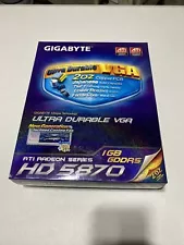 New ListingGigabyte ATI Radeon HD 5870 1gb GDDR5