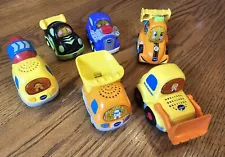 VTECH Go Go Smart Wheels Cars. Lot of 6 Vehicles