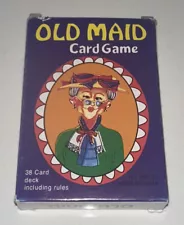 vintage old maid playing cards for sale