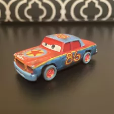 Disney Pixar Cars Bill #86 With Rubber Tires Demo Derby