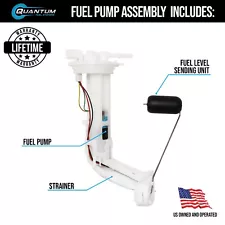 QFS In-Tank EFI Fuel Pump Assembly for 2015-2018 Honda PCX 150 16700-K35-V01 (For: Honda)