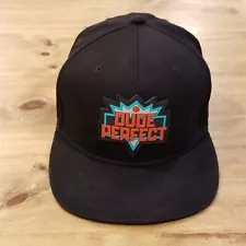 Dude Perfect Hat Cap Snapback Black One Size Adjustable