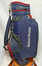 RARE 1999 USA Ryder Cup Golf Bag The Country Club with Rain Cover