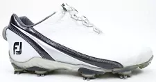 FootJoy DNA 2.0 BOA Lacing Golf Shoes Spike 53311 White Men Size 8 W Wide