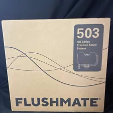 Flushmate 503 M-101526-F3BK "Pressure Assist Flushing" with Flush Handle