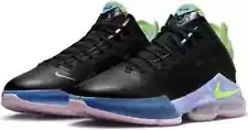 NIB Men's Sz 13 Nike LeBron XIX Low Black Ghost Green Purple Pulse DO9829 001