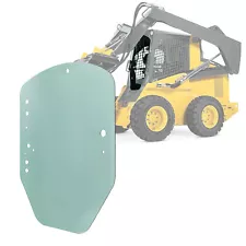 For John Deere Skid Steer & Track Loader D & E Series Clear Door Glass # T312628