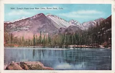 Estes Park, Colo.-Long's Peak from Bear Lake - 672