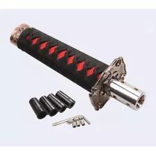 Universal Samurai Sword Manual Shift Knob Katana Gear Shifter Head with Adapters