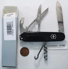 Victorinox Compact Swiss Army knife (black)- retired, new boxed NIB #A166