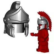 Custom Greco Roman Helmet and Plume for Minifigures -Pick Color! NEW