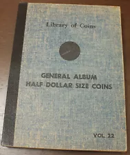 Library of Coins General Album Half Dollar Size Vol 22...Lot 6554