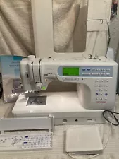 Janome Memory Craft MC6600P Professional Sewing Machine - See Video