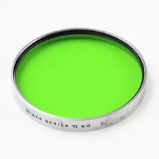 Walz Series VI Light Yellow-Green Drop-In Filter for B&W Photography Series 6