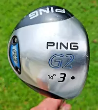 Ping G2 14° Fairway 3 Wood TFC Regular Flex Graphite Golf Club