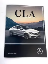 2017 Mercedes Benz CLA CLA250 CLA45 AMG 26-page Car Sales Brochure Catalog