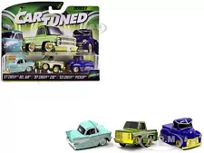 Box Damaged LOWRIDERS SERIES 1 CHEVROLET TRIPLE PACK 3PC SET BY CARTUNED 592525