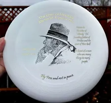 Ed Headrick Ashes Frisbee Disc Golf (+ Innova Discraft Vibram Pin)