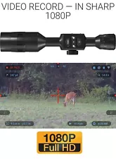 ATN X-Sight 4K Pro 5-20x Smart Day/Night Rifle Scope - Black