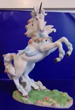 Loves Celebration Porcelain Unicorn Figurine Princeton Gallery 1995 Limited Ed